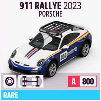 2023 PORSCHE 911 RALLYE