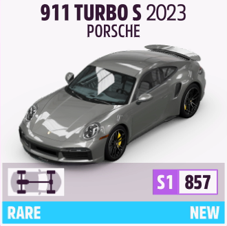 2023 PORSCHE 911 TURBO S