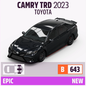 2023 TOYOTA CAMRY TRD