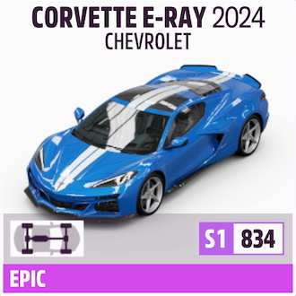 2024 CHEVROLET CORVETTE E-RAY