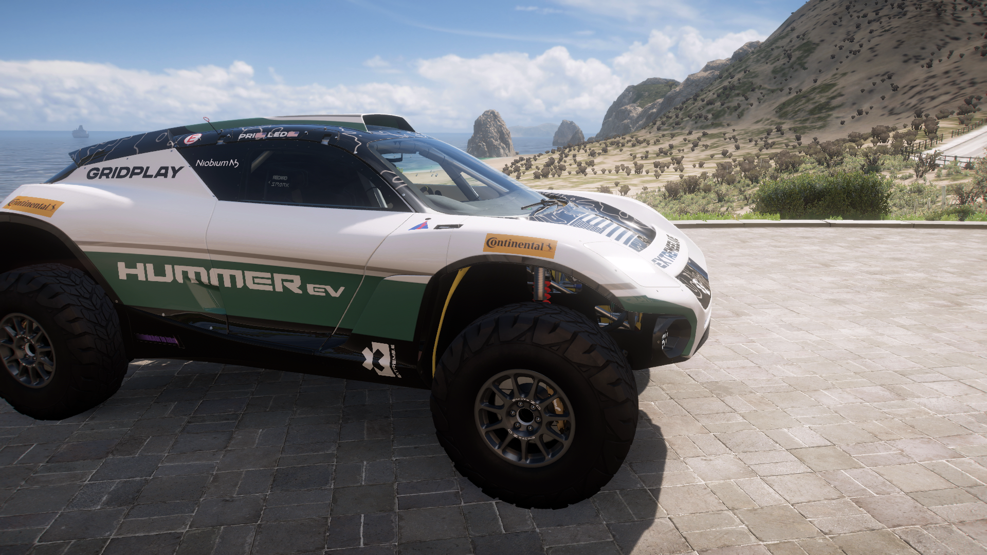 2022 Extreme E #99 Chip Ganassi Racing Gmc Hummer Ev – view 5