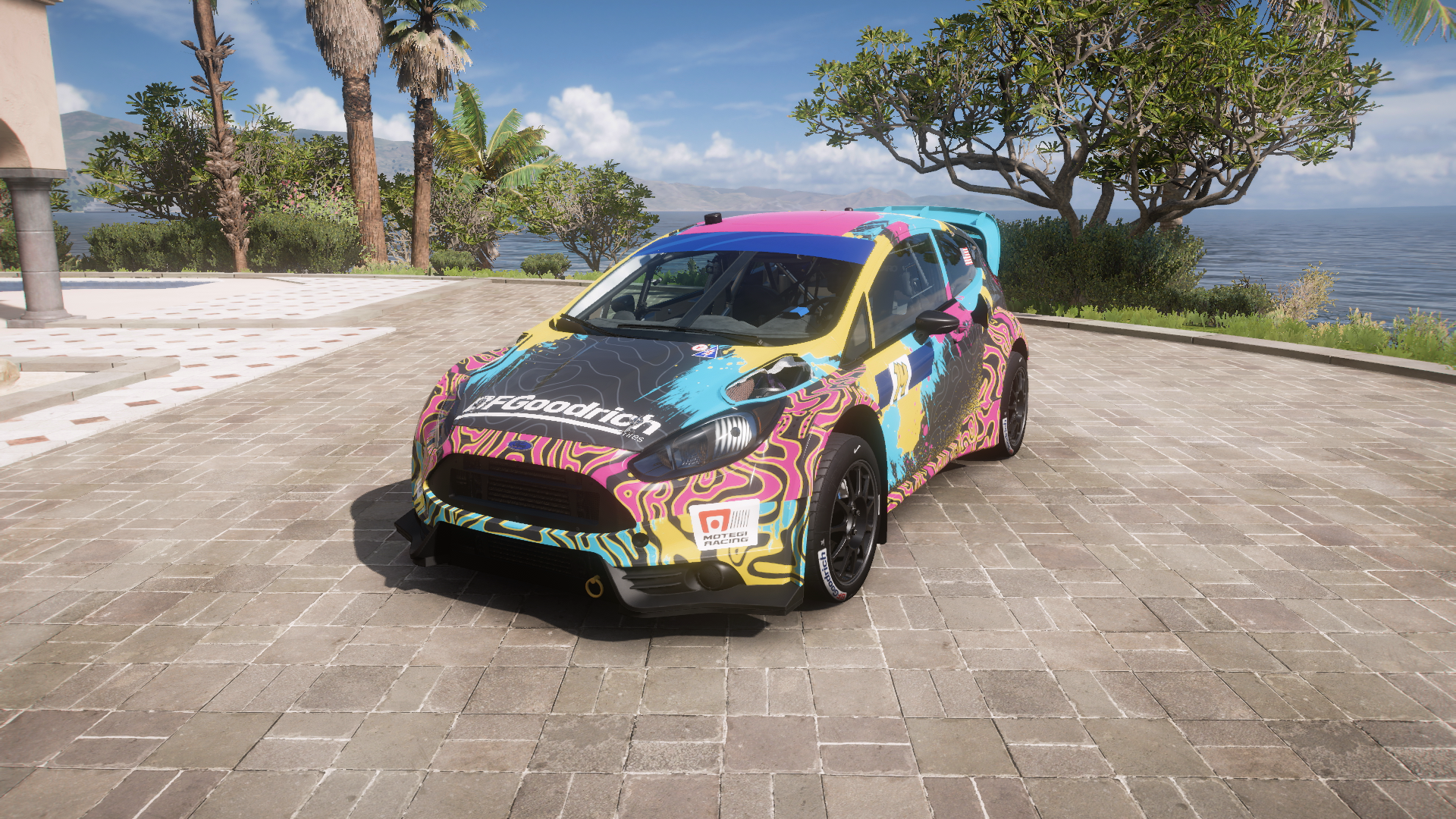 2017 Ford #14 Rahal Letterman Lanigan Racing Fiesta – view 1