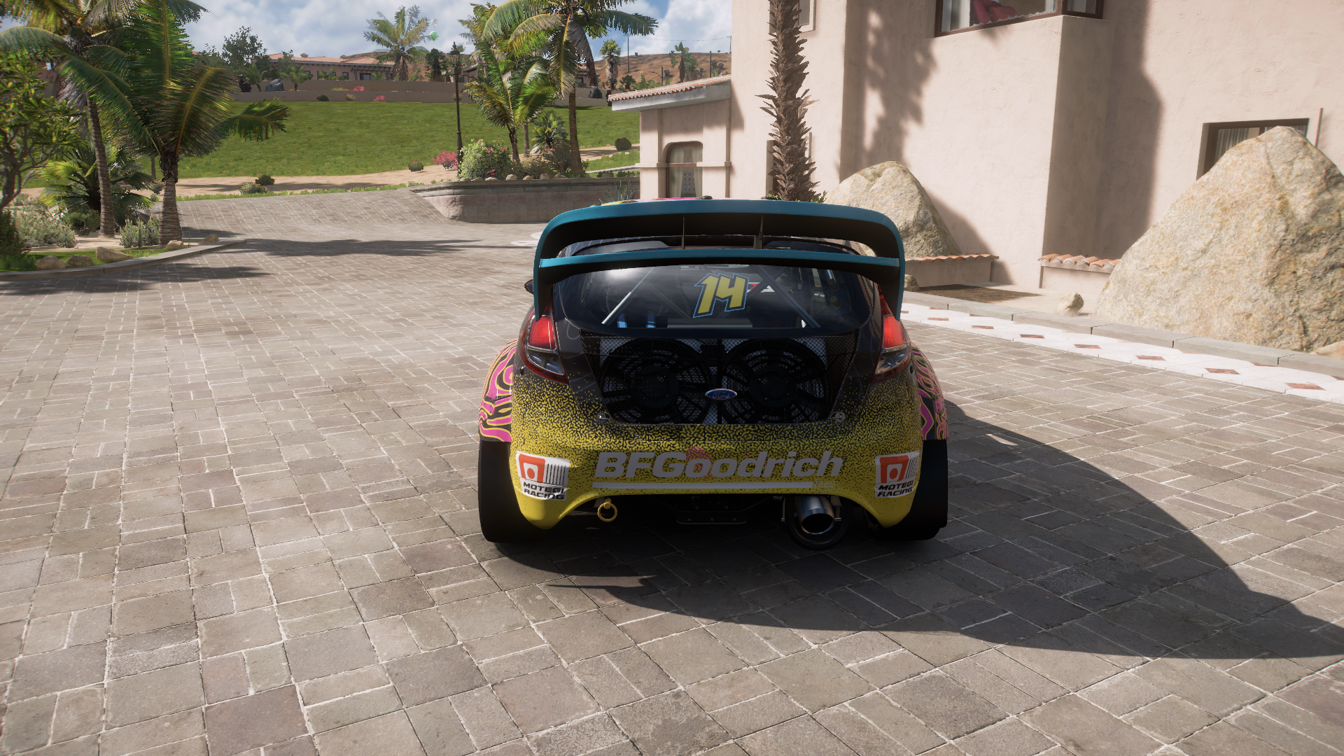 2017 Ford #14 Rahal Letterman Lanigan Racing Fiesta – view 3