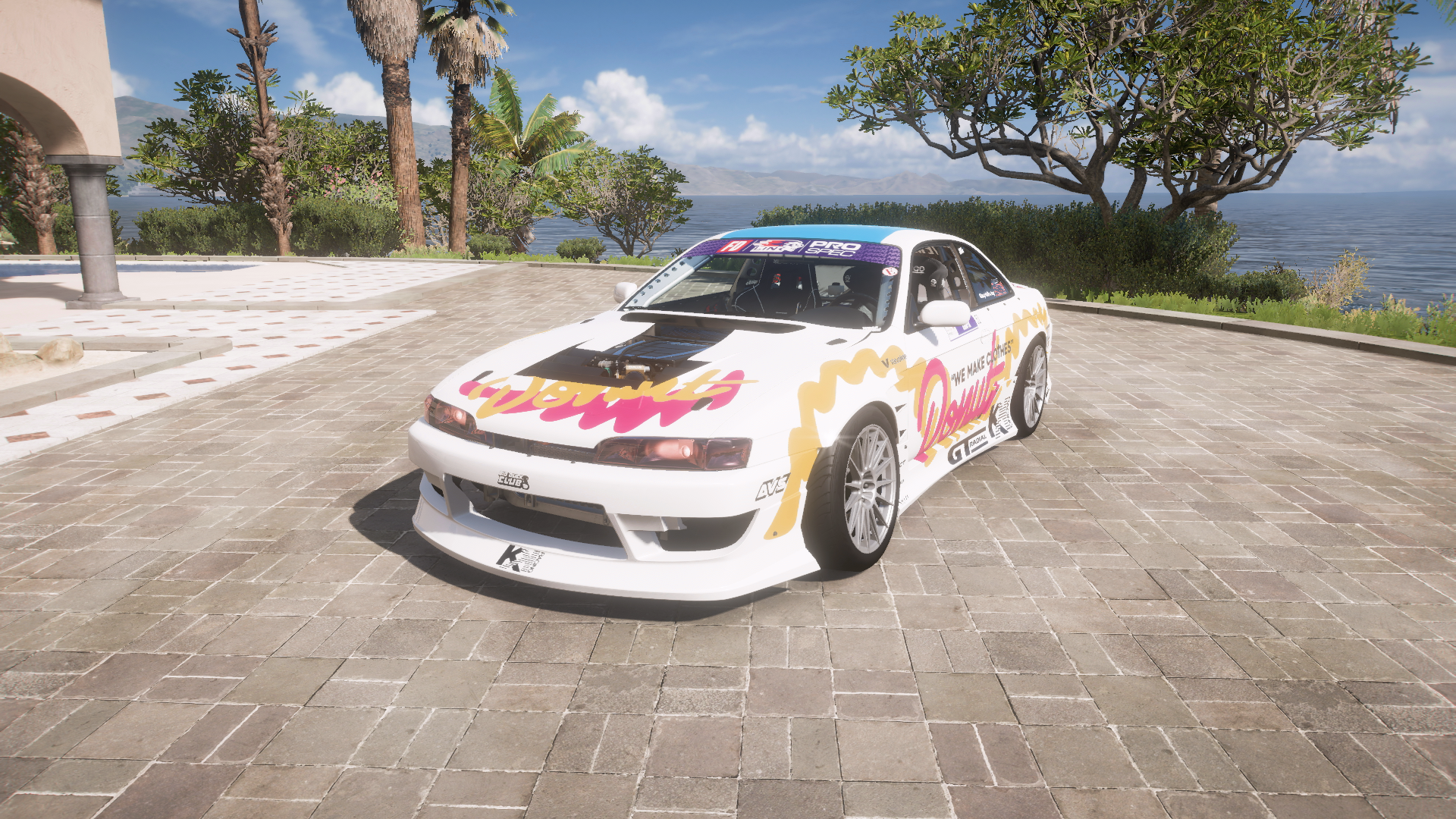 1996 Formula Drift #51 Donut Media Nissan 240sx – view 1