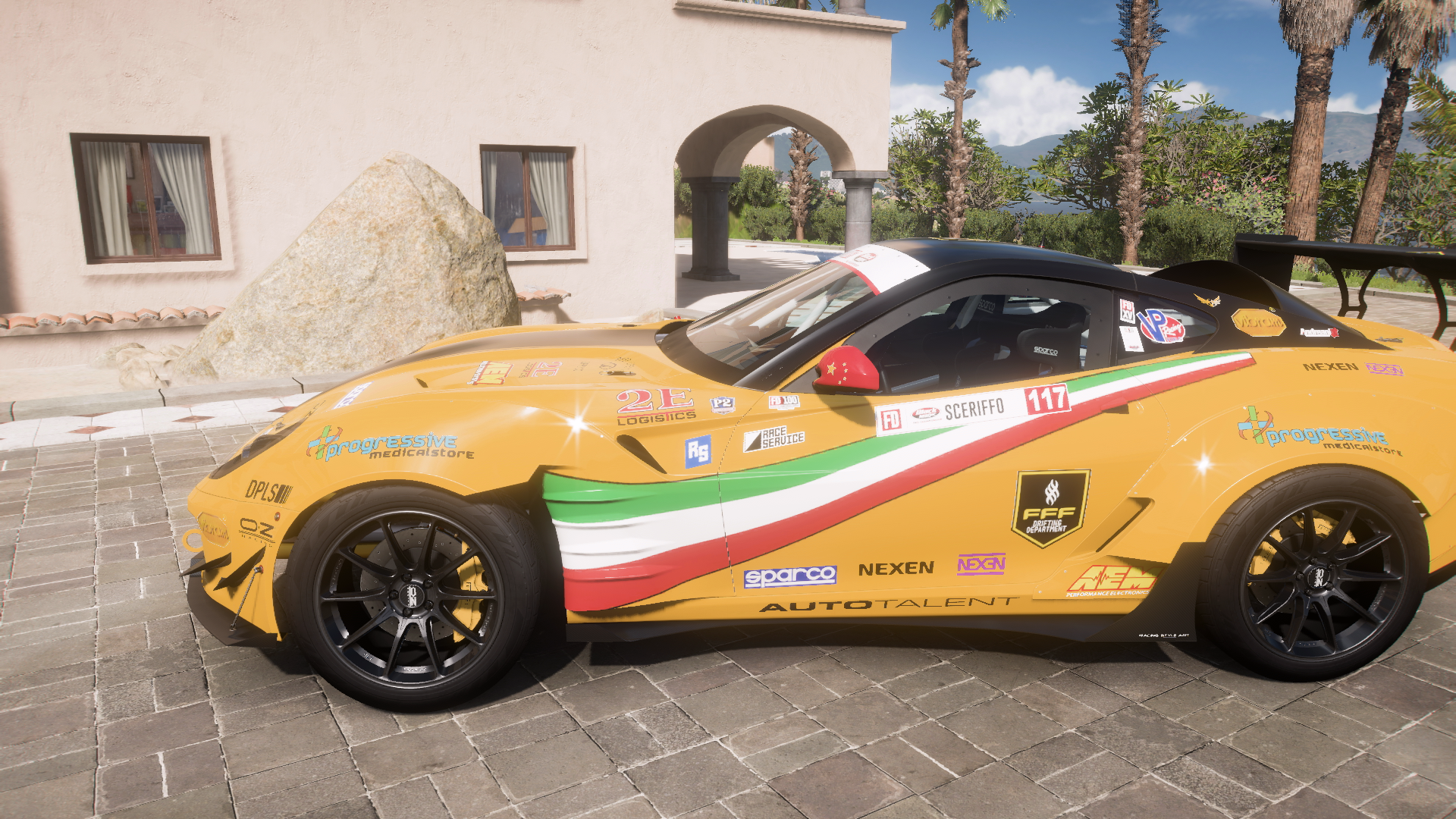 2007 Formula Drift #117 599 Gtb Fiorano – view 2