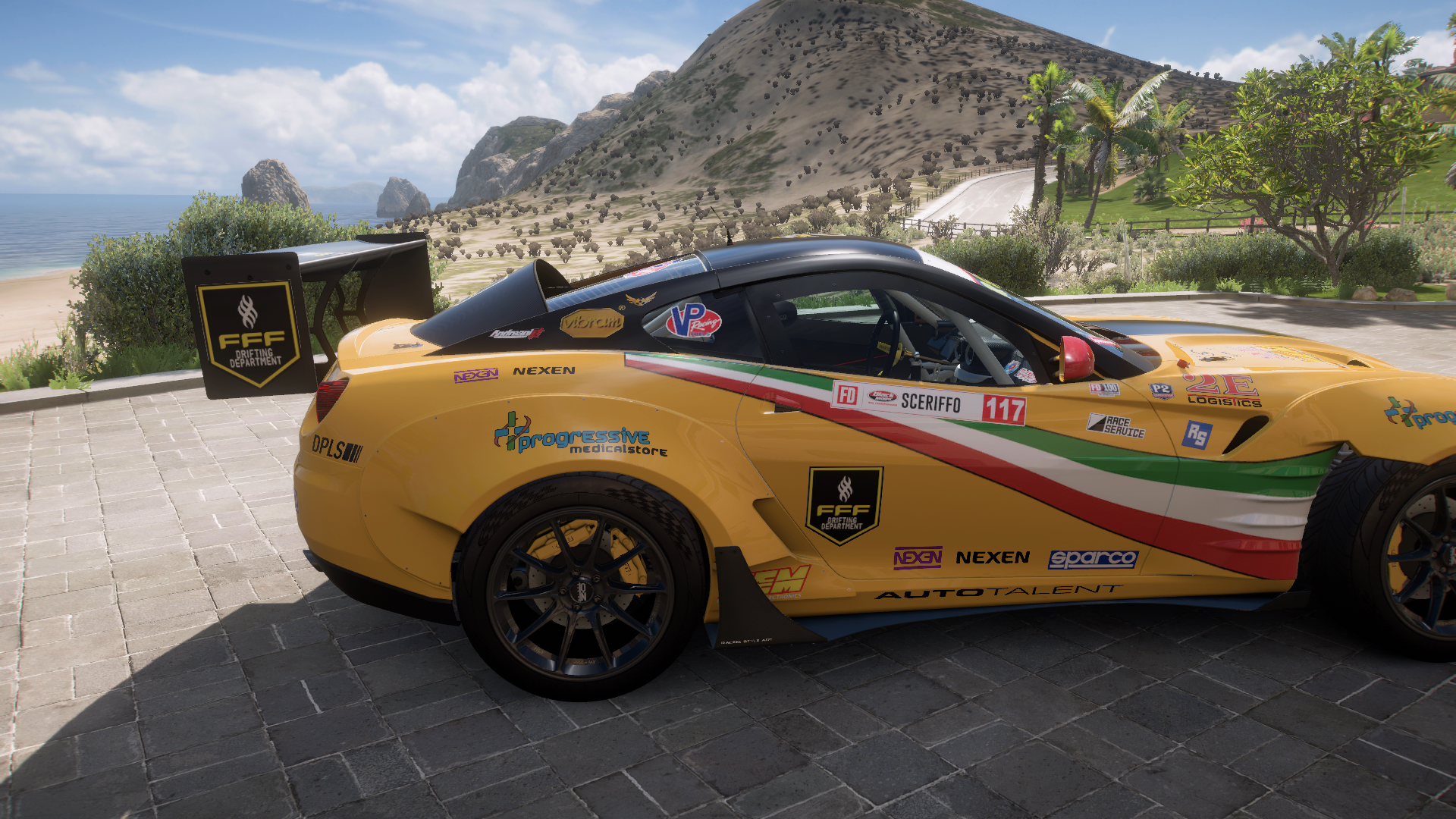 2007 Formula Drift #117 599 Gtb Fiorano – view 4