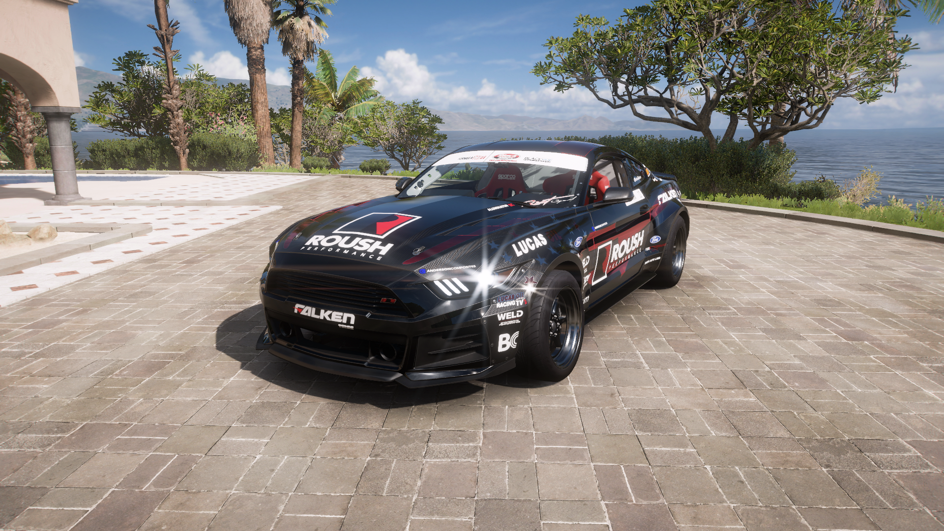 2015 Formula Drift #13 Ford Mustang – view 1