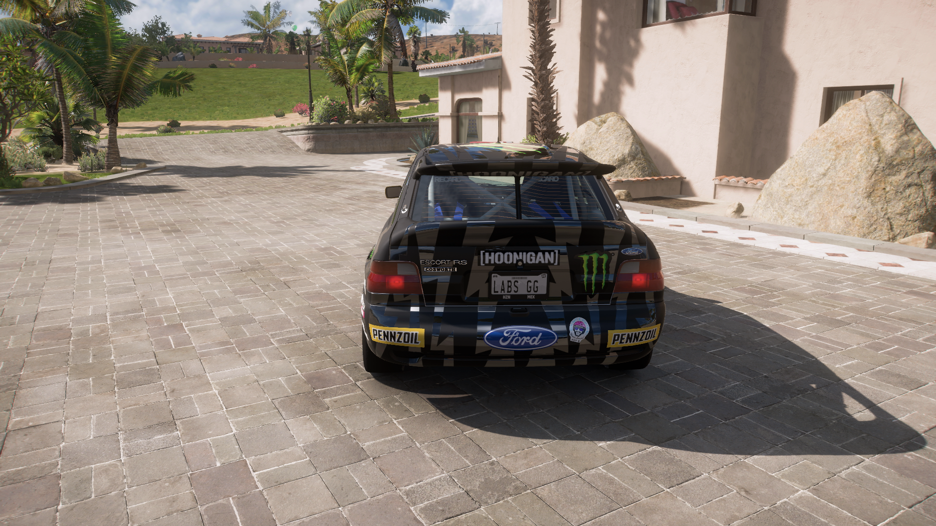 1991 Hoonigan Gymkhana 10 Ford Escort Cosworth Group A – view 3