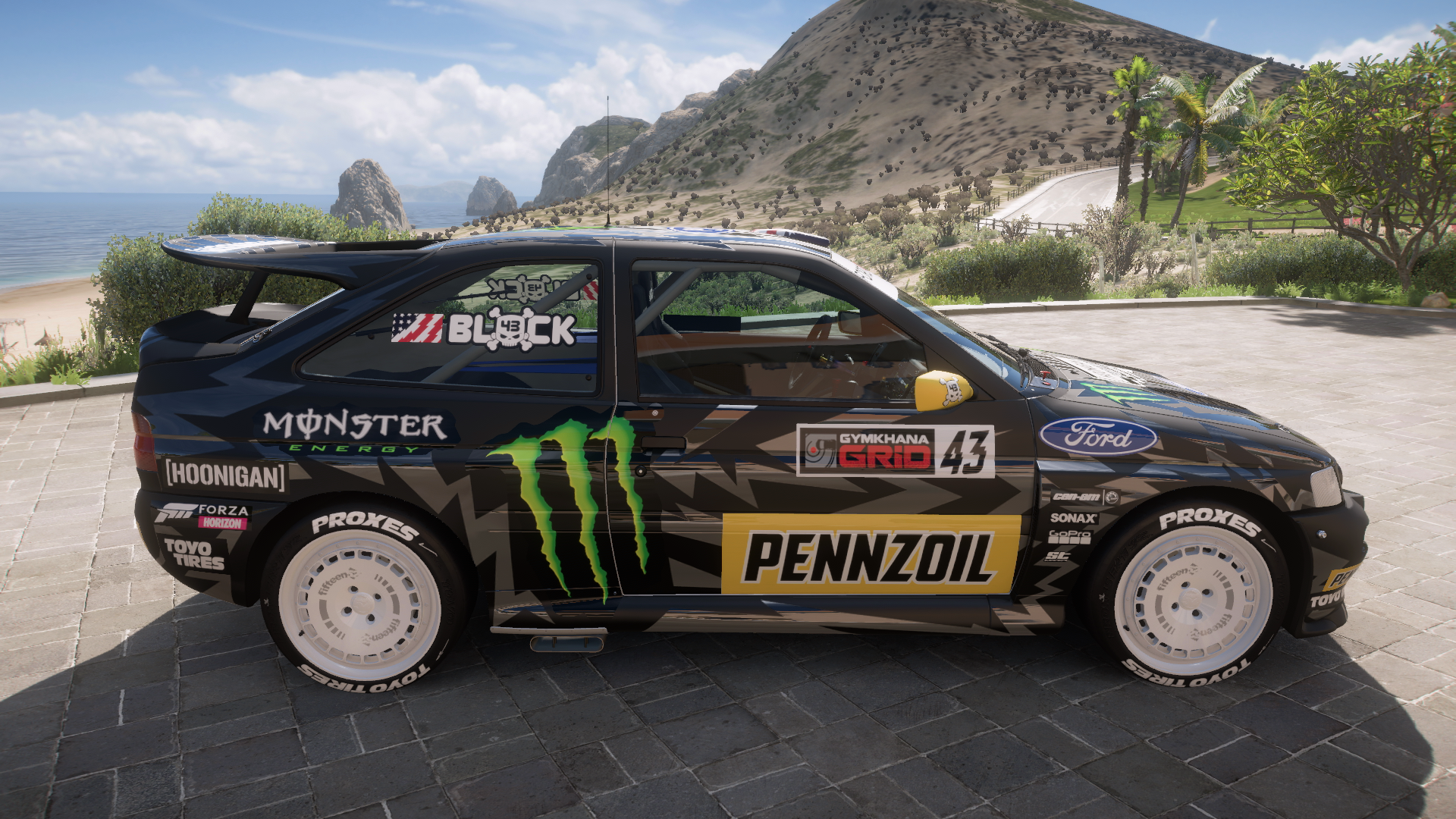 1991 Hoonigan Gymkhana 10 Ford Escort Cosworth Group A – view 4