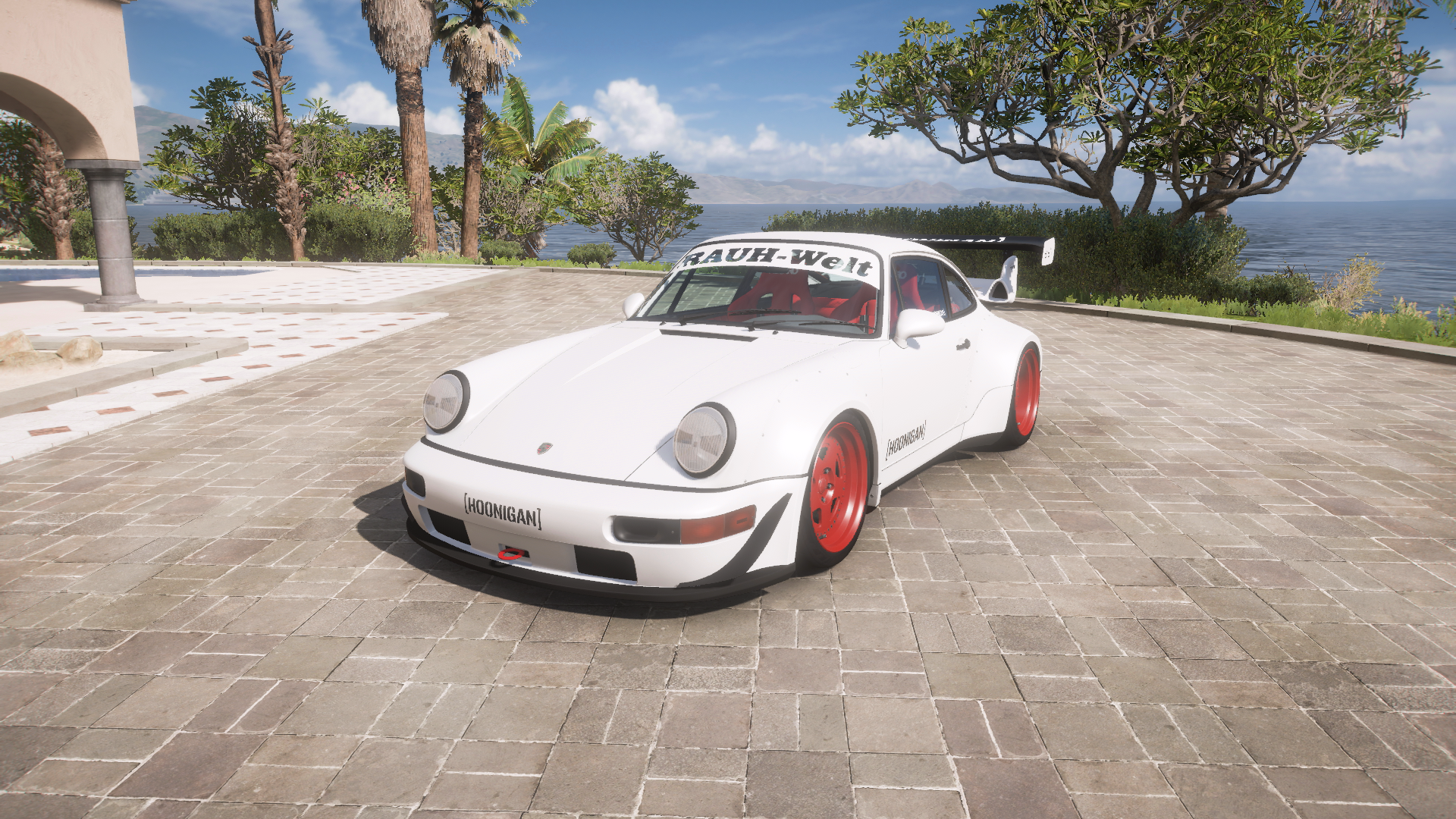 1991 Hoonigan Rauh-Welt Begriff Porsche 911 Turbo – view 1