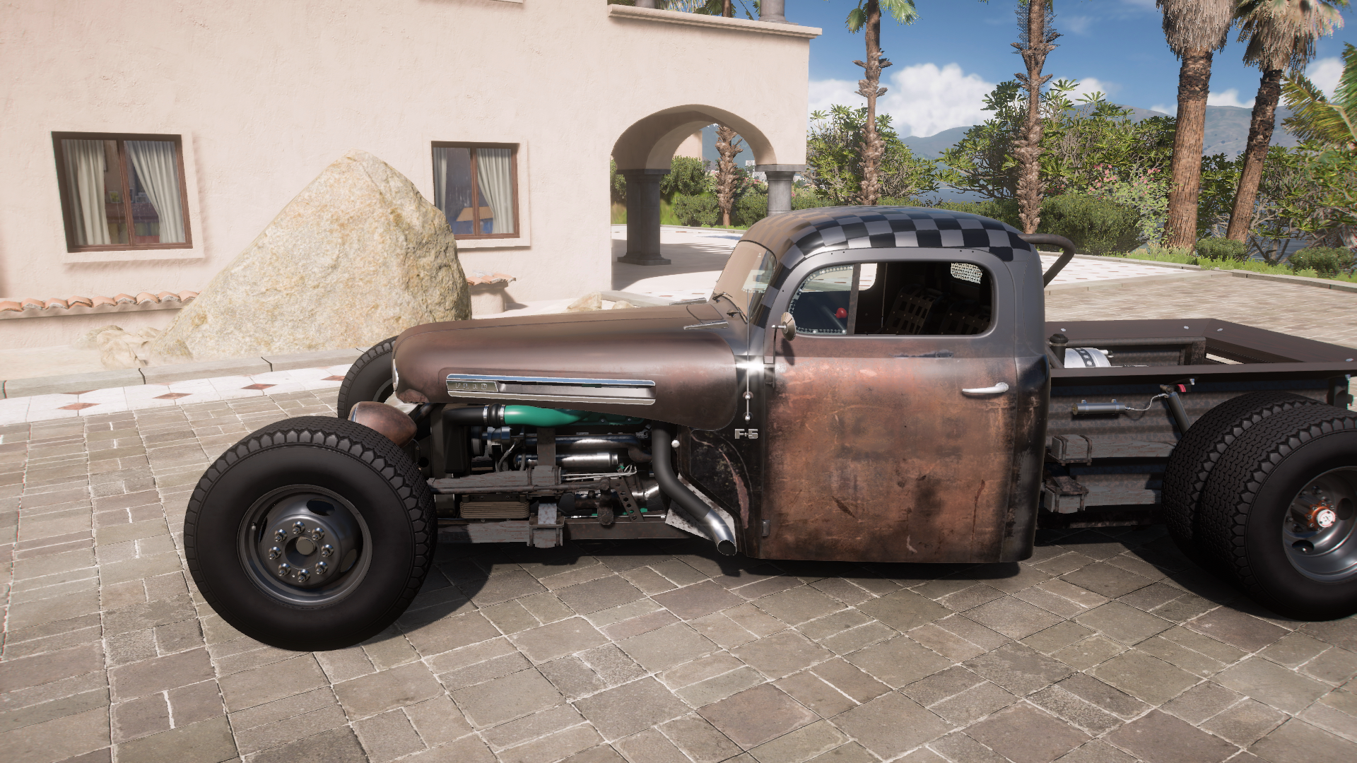 1949 Hot Wheels Ford F-5 Dually Custom Hot Rod – view 2