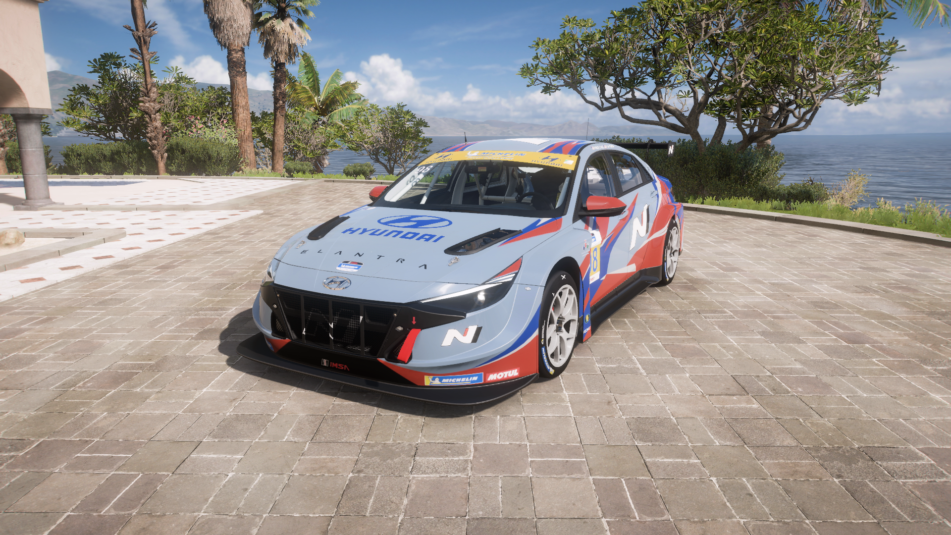 2021 Hyundai #98 Bryan Herta Autosport Elantra N – view 1