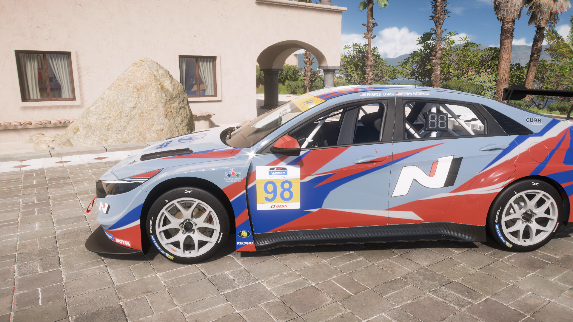 2021 Hyundai #98 Bryan Herta Autosport Elantra N – view 2