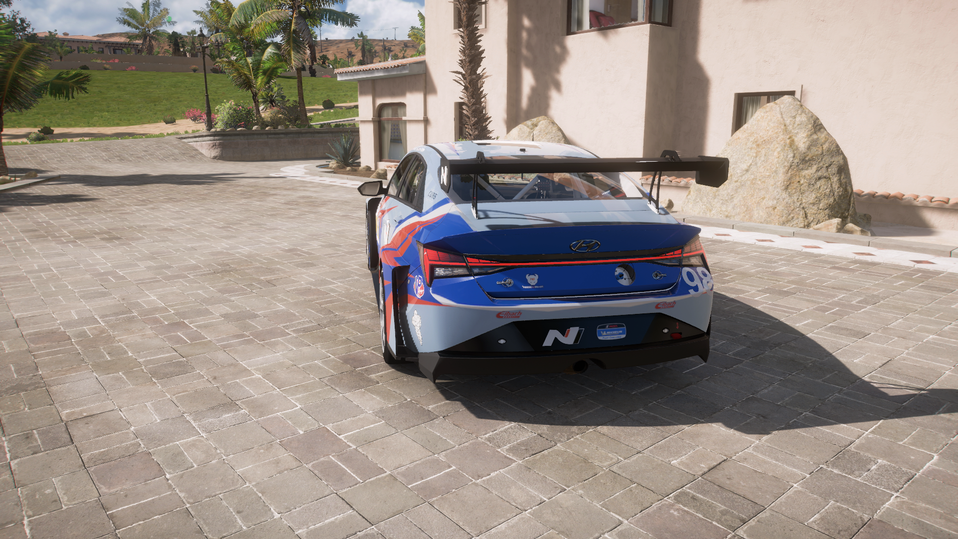 2021 Hyundai #98 Bryan Herta Autosport Elantra N – view 3