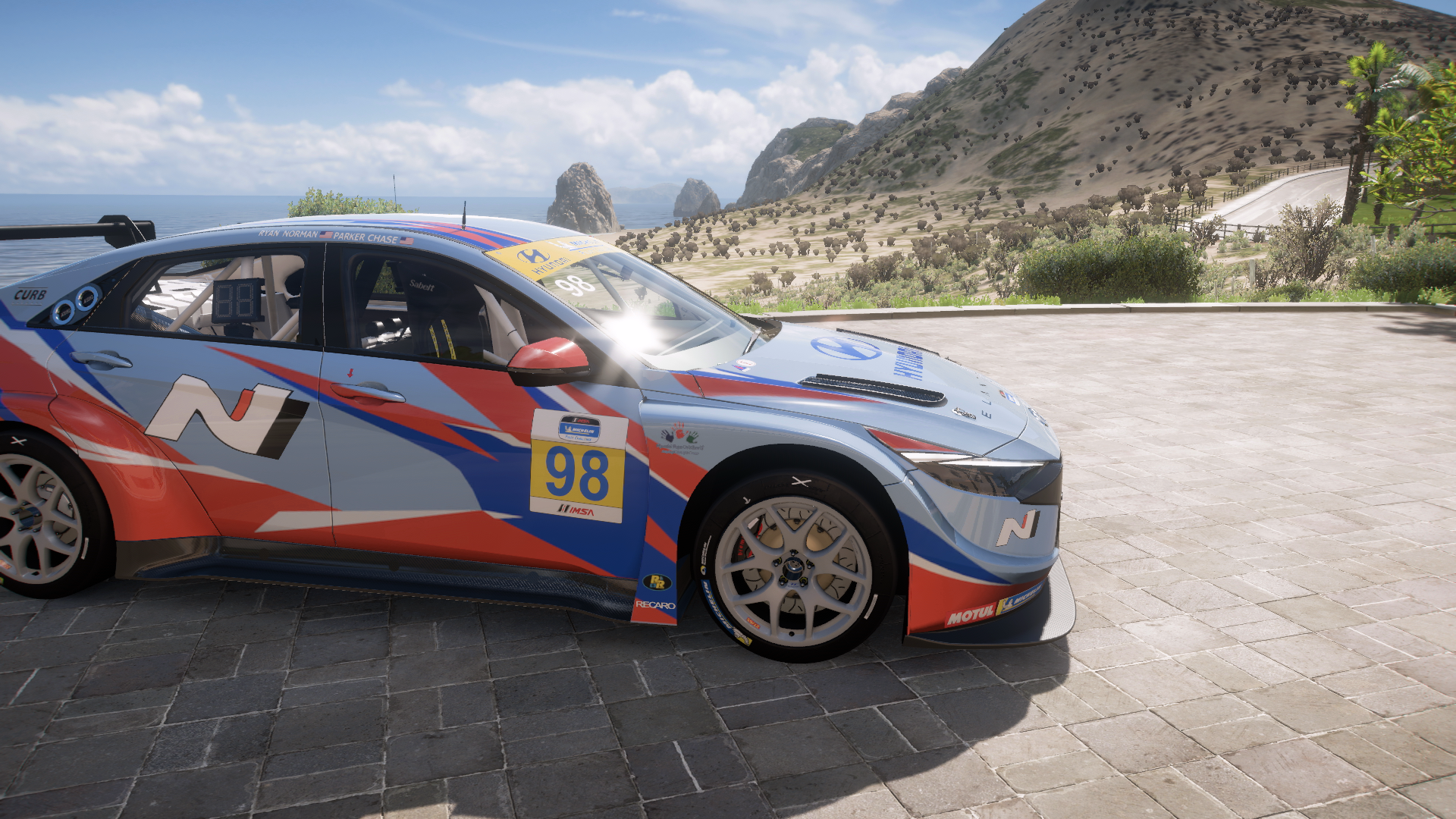 2021 Hyundai #98 Bryan Herta Autosport Elantra N – view 5