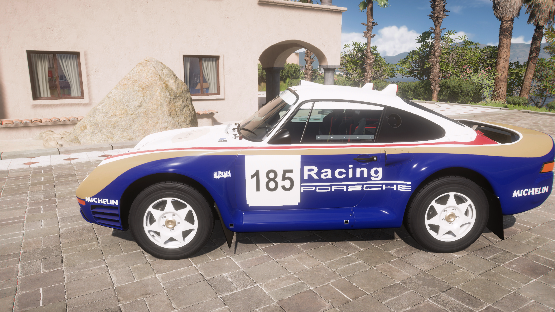 1985 Porsche #185 959 Prodrive Rally Raid – view 2