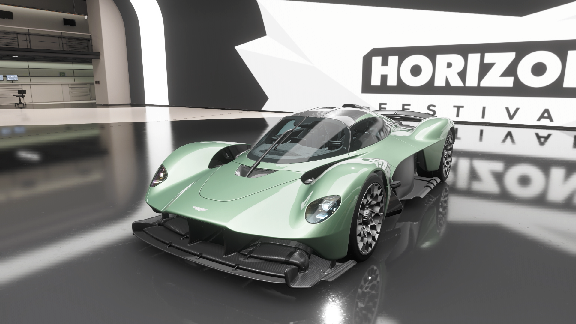 Aston Martin Valkyrie hypercar in Forza Horizon 6 - extreme performance and aerodynamics