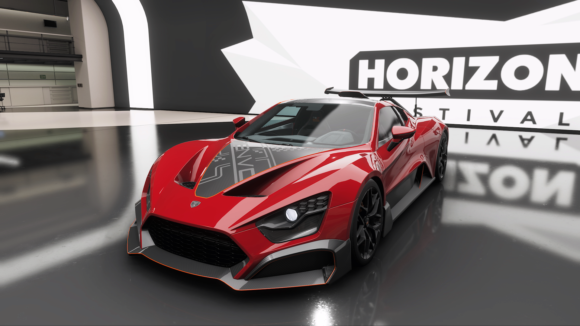 Zenvo TSR-S in Forza Horizon 6 - extreme performance and aerodynamics