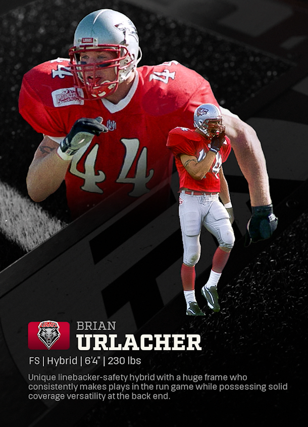 Brian Urlacher - CFB 27 FS template