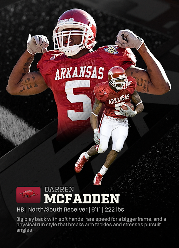 Darren McFadden - CFB 27 HB template