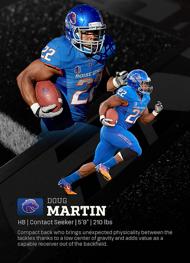 Doug Martin - CFB 27 HB template
