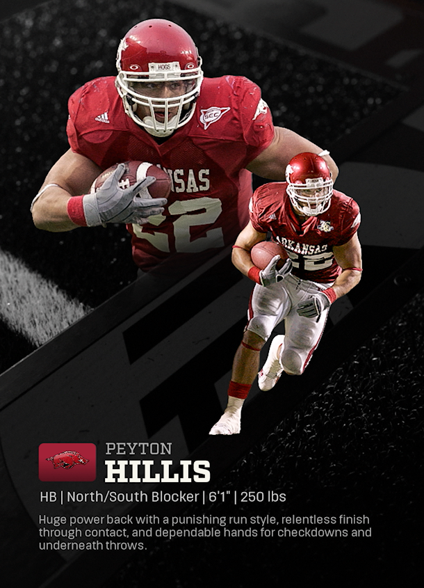 Peyton Hillis - CFB 27 HB template