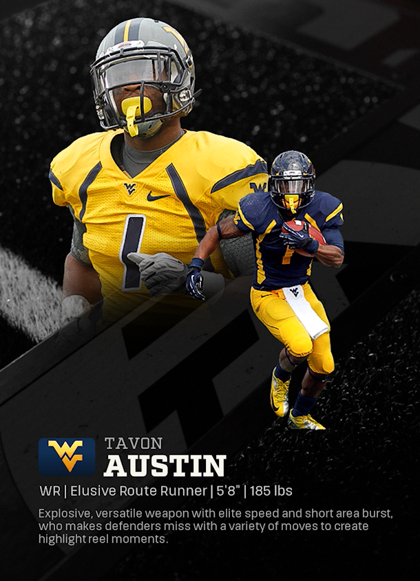 Tavon Austin - CFB 27 WR template