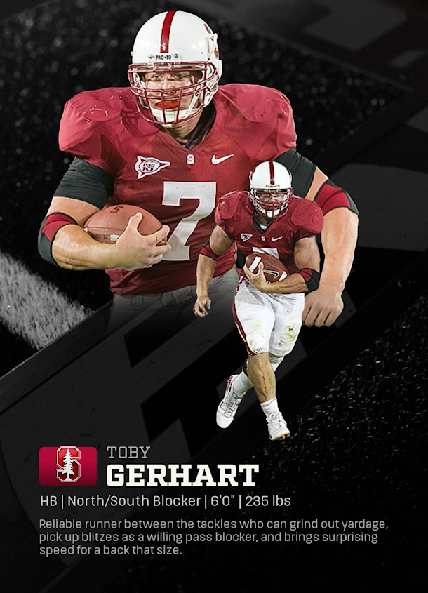 Toby Gerhart - CFB 27 HB template