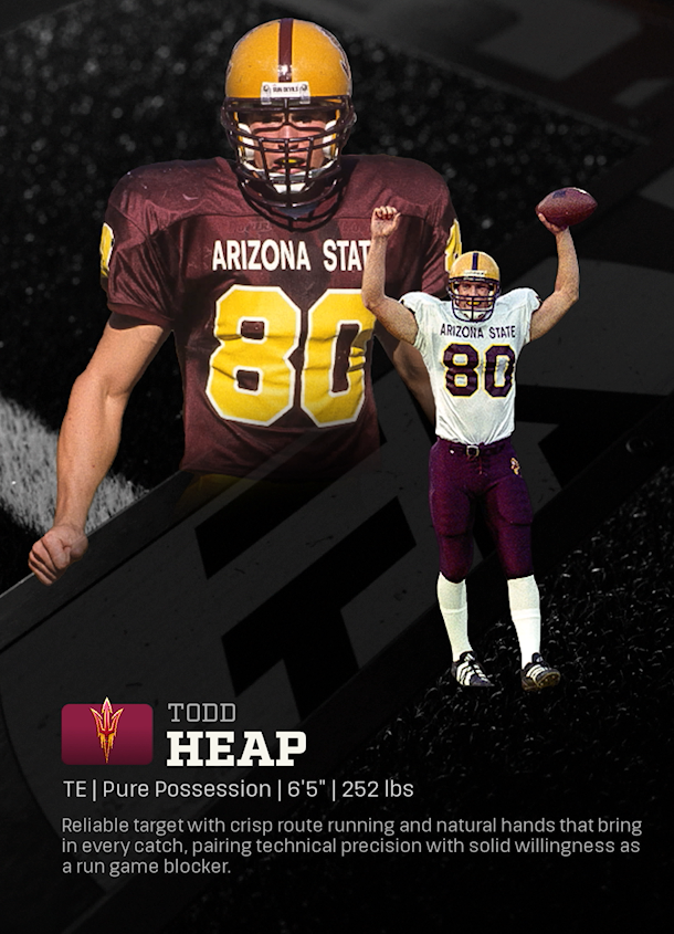 Todd Heap - CFB 27 TE template