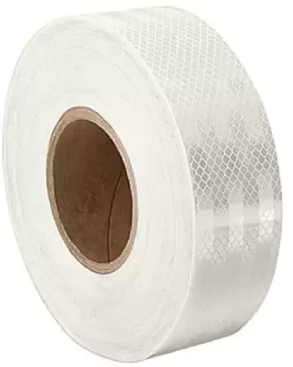 3M Reflective Tape Roll 2 Inch x 150Feet Roll, High Intensity Radium Reflector Sticker Tape for Truck, Trailer, Bike, Waterproof Heavy Duty Conspicuity Safety Tape (White