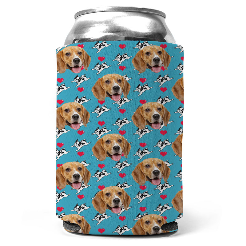 Custom Flying Dog Can Coolers Animal