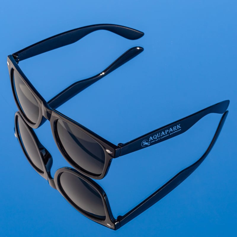Custom Printed Black Sunglasses 2