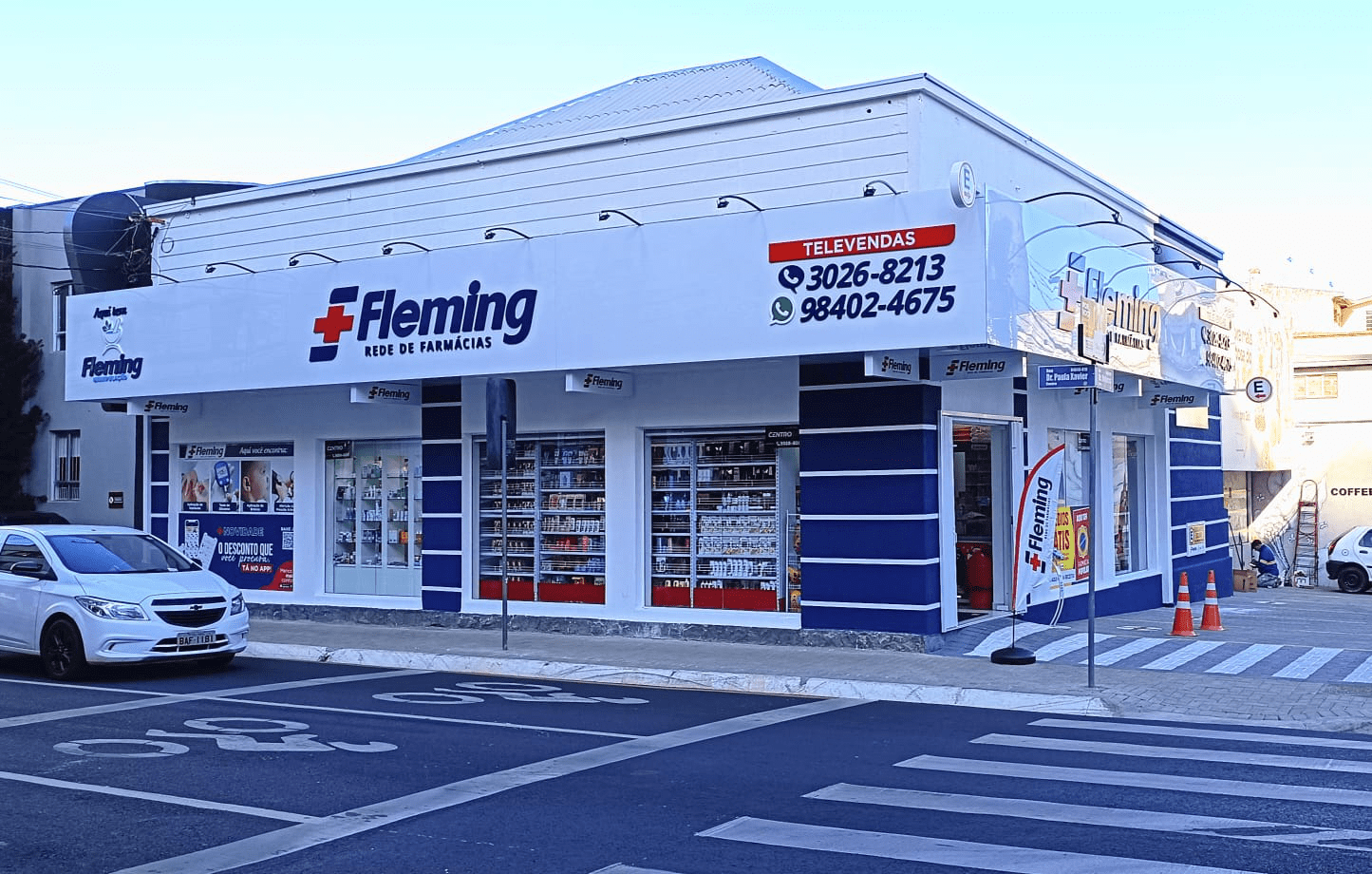 Fachada da Fleming Doutor Colares