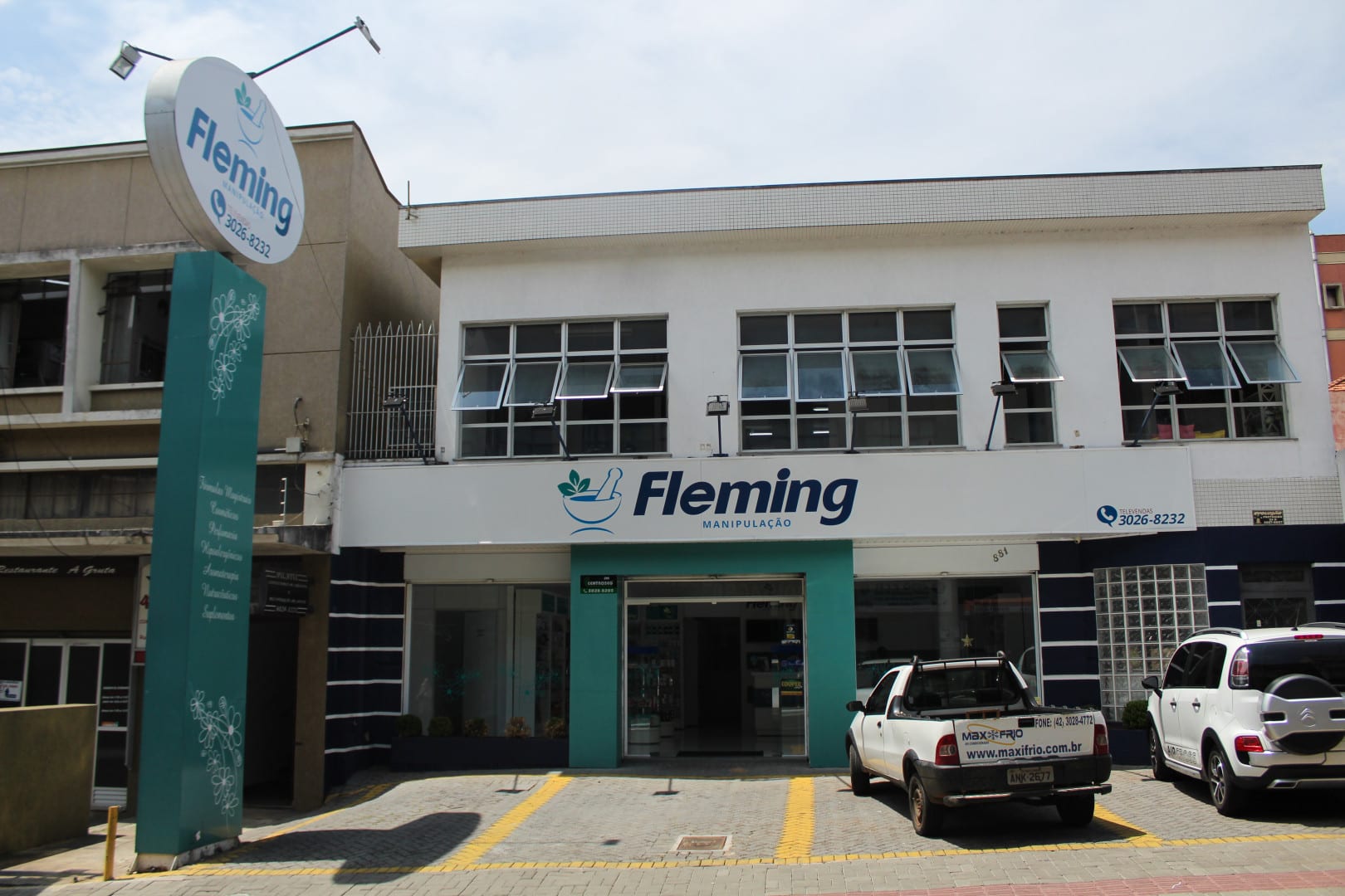 Fachada da Fleming Manipulação