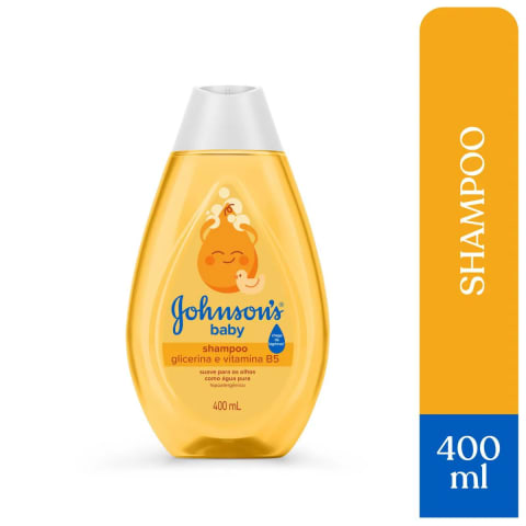 Shampoo Infantil JOHNSON’S Baby Tradicional 400 ml