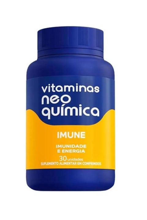 Vitamina NEO QUÍMICA Imune 30 cápsulas, A-Z, B12 e Kids 60 comprimidos