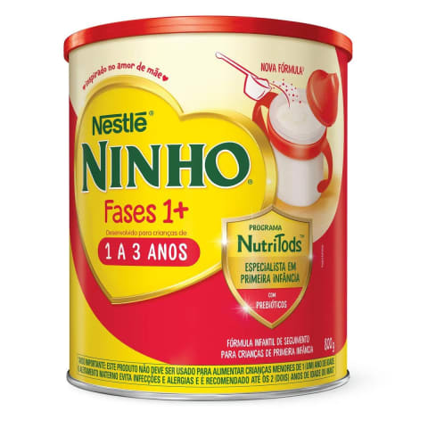 Composto Lácteo NINHO Fases +1 800 g