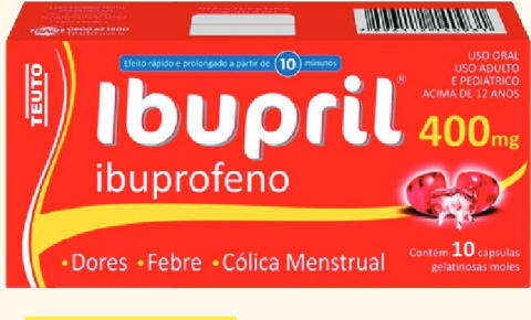 IBUPRIL Gel 400 mg 10 cápsulas