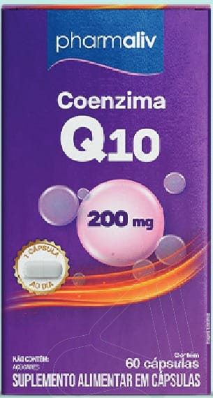 PHARMALIV Coenzima Q10 200 mg 60 cápsulas