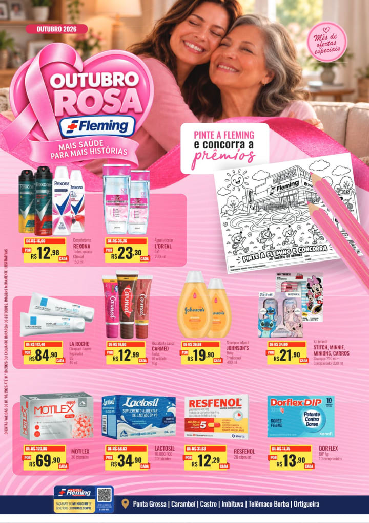 Capa do Ofertas de Outubro