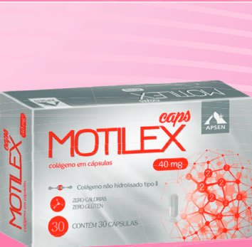Motilex Colágeno Tipo II Não Hidrolisado 30 Cápsulas