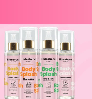 Body Splash Charm Way Hidrabene 200ml