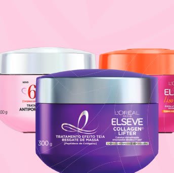 Creme de Tratamento Capilar Elseve Liso dos Sonhos Intensivo Alinhador 300g