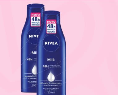 Loção Corporal Nivea Milk Hidratação Profunda Pele Seca a Extrasseca 200ml