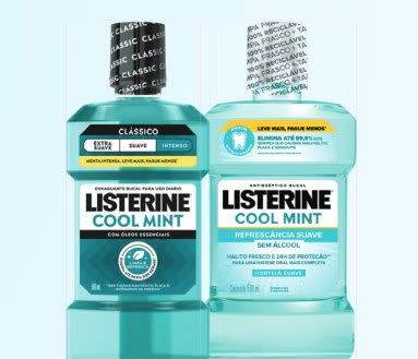 Enxag Bucal Listerine Zero 500 ml Cool Mint