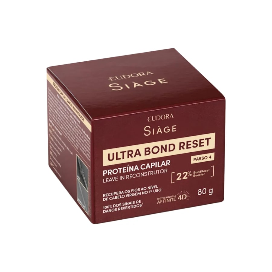 Leave In SIÀGE Eudora Proteína capilar Ultra Bond Reset 80 g