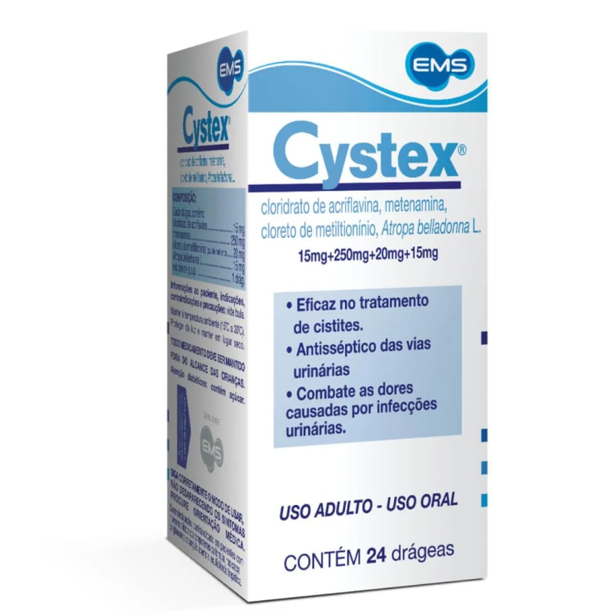 CYSTEX 24 drágeas