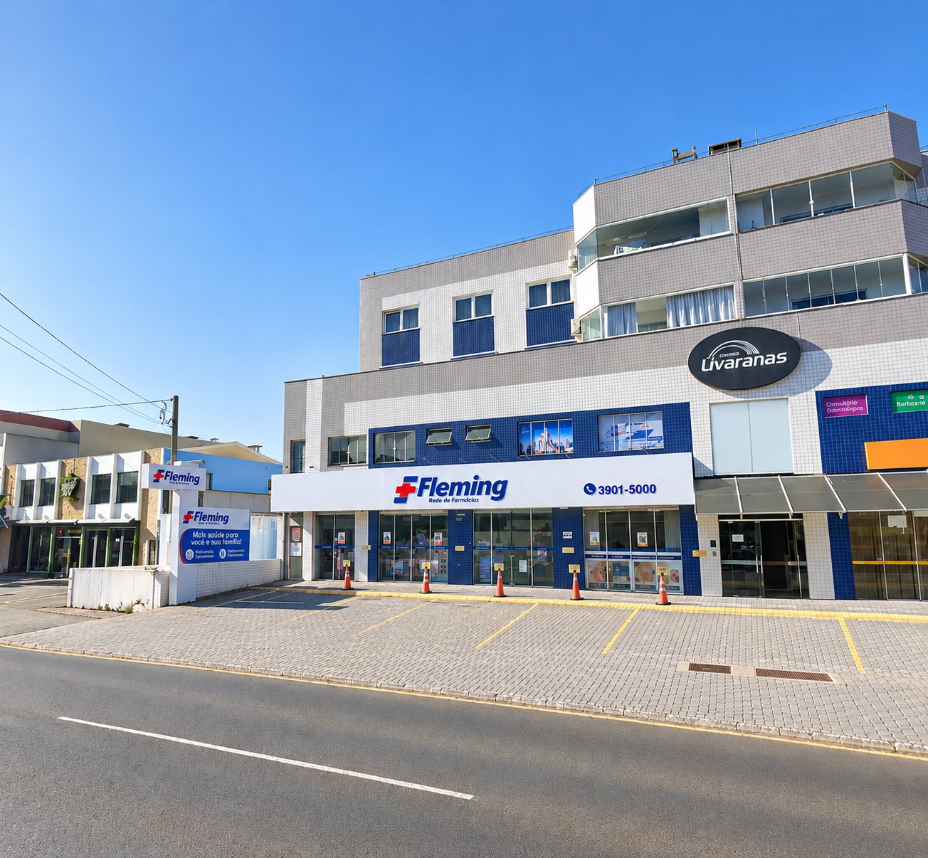 Fachada da Fleming Uvaranas