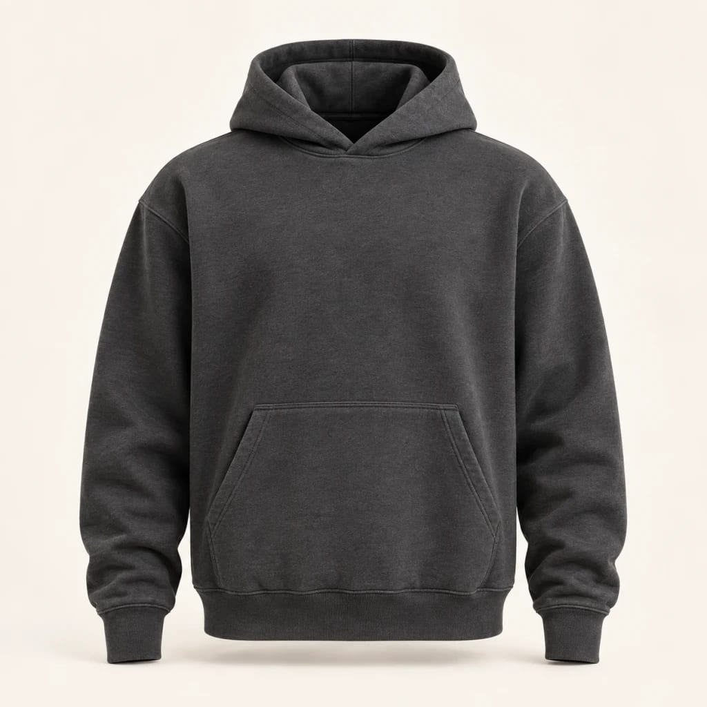 Charcoal Essential Hoodie