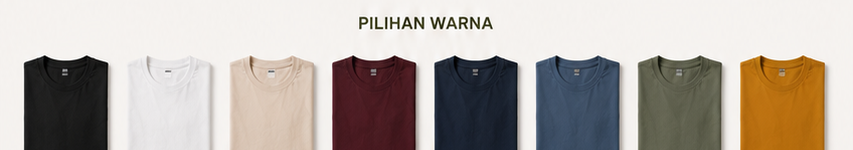 Pilihan warna Kaos Kurta MUST